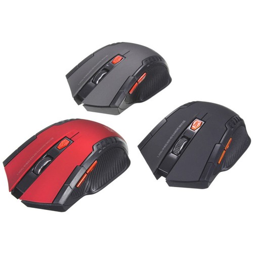 Mysz bezprzewodowa Biuro Bezprzewodowa Mysz bezprzewodowa do PC Laptop Czarna Szara Czerwona Niebieska USB - Zdjęcie 6 z 10