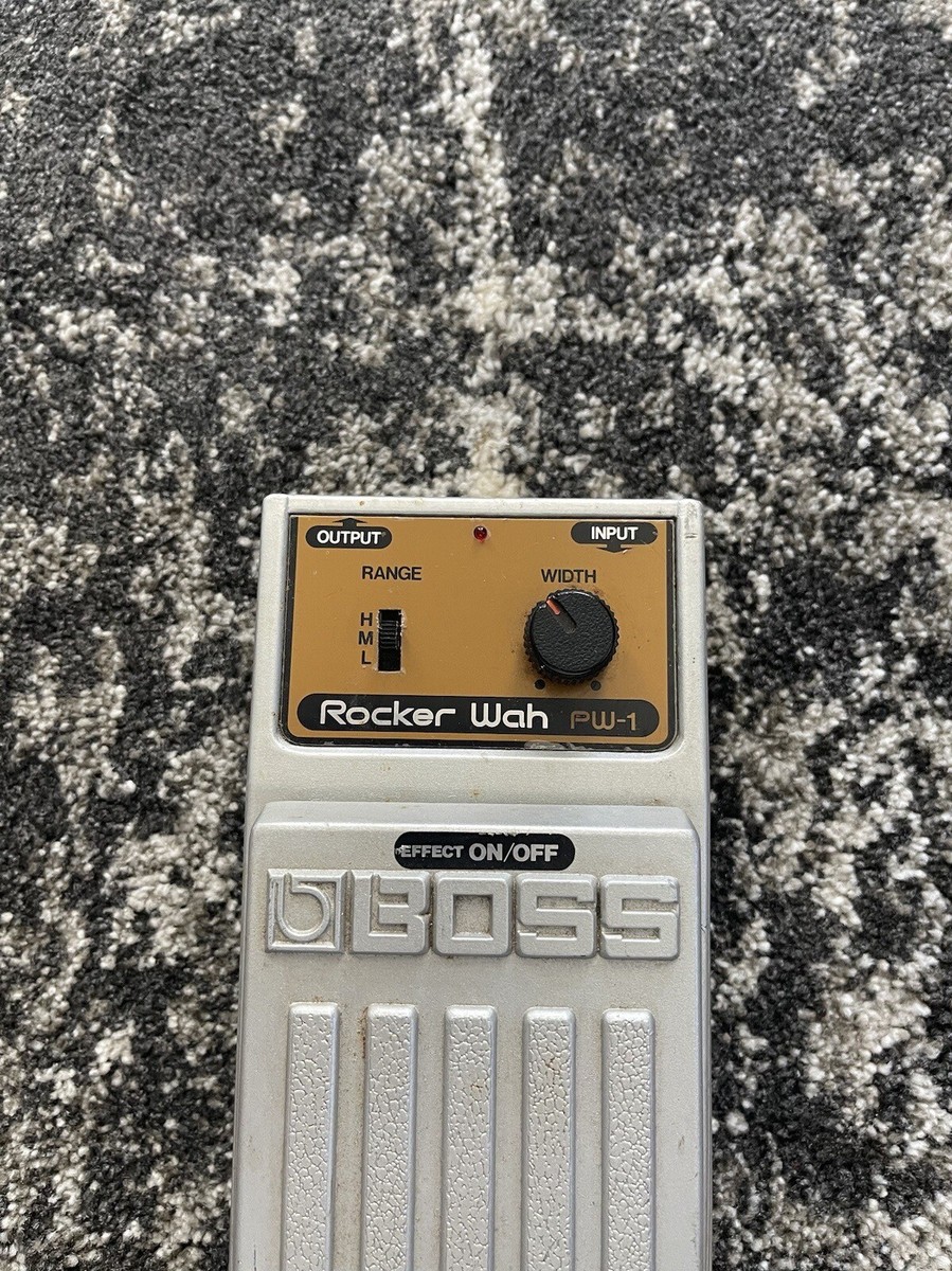BOSS Rocker wah PW-1 ワウペダル Boss Roland PW-1 Rocker Wah Wah Vintage Guitar Effect Pedal