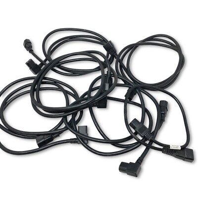 King Ching Cheng NetApp KC-003R Power Cord Cable 15A 125V and Others, 6 Pcs