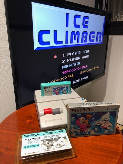 *虹入り* 希少 初期 コロンビアレムリアン イシス パストタイムリンク ICE CLIMBER Famicom Nintendo NES NTSC-J 1984 Nintendo | eBay