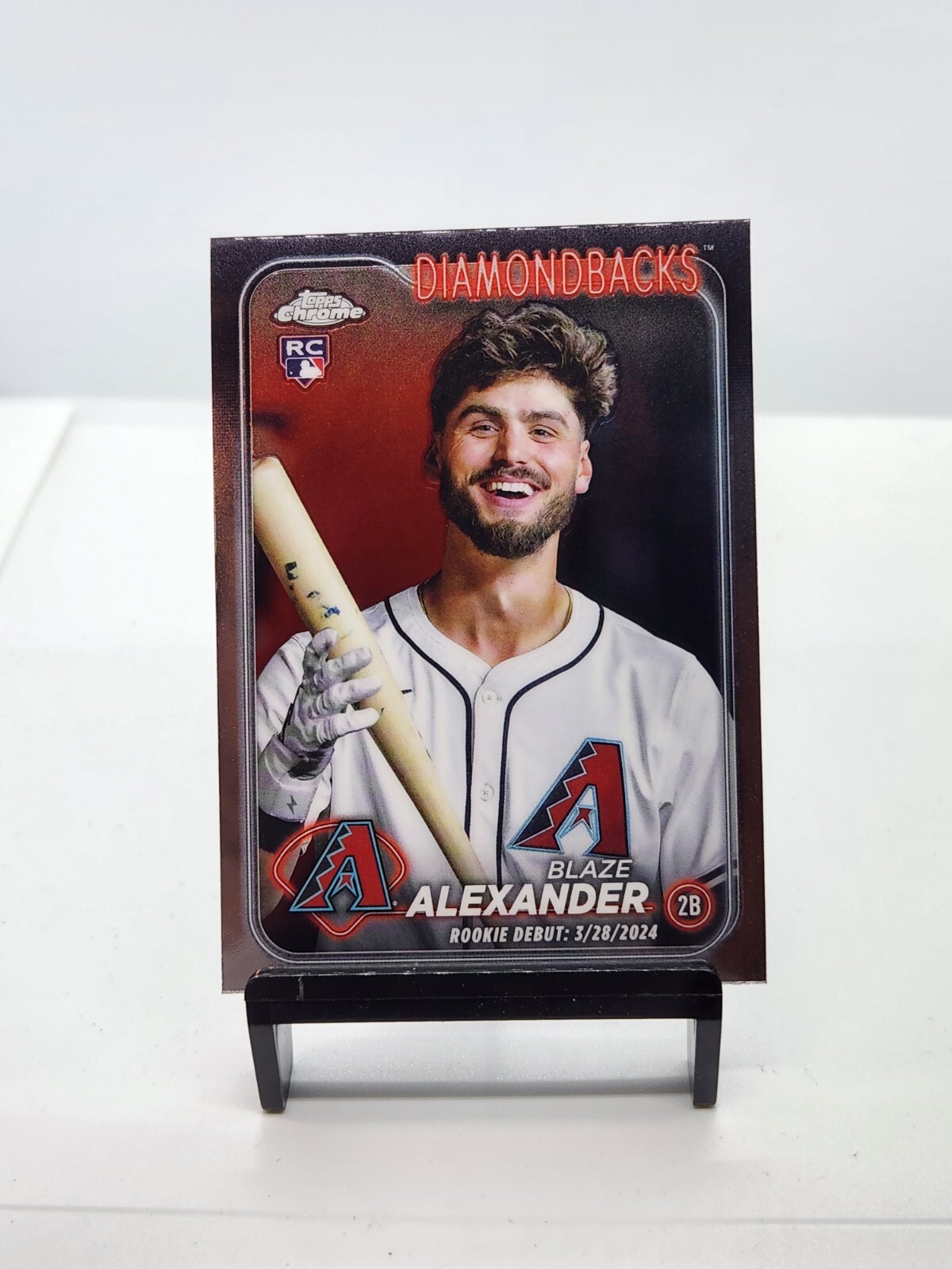 2024 Topps Chrome Update Blaze Alexander Rookie Debut Arizona Diamondbacks USC62