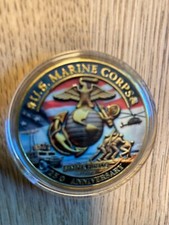 Milit&auml;r Spezialeinheit  US Marines  Coin   250 Jahre  M&uuml;nze US 1775