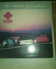 ART 29051 Aristo-Craft 2-4-2 Starter Set Blue Korea Box with pics no trains