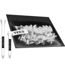 NEW/SEALED Vice Golf Bamboo Tees 60 Driver & 15 Short Tees WHITE 75 Total Tees