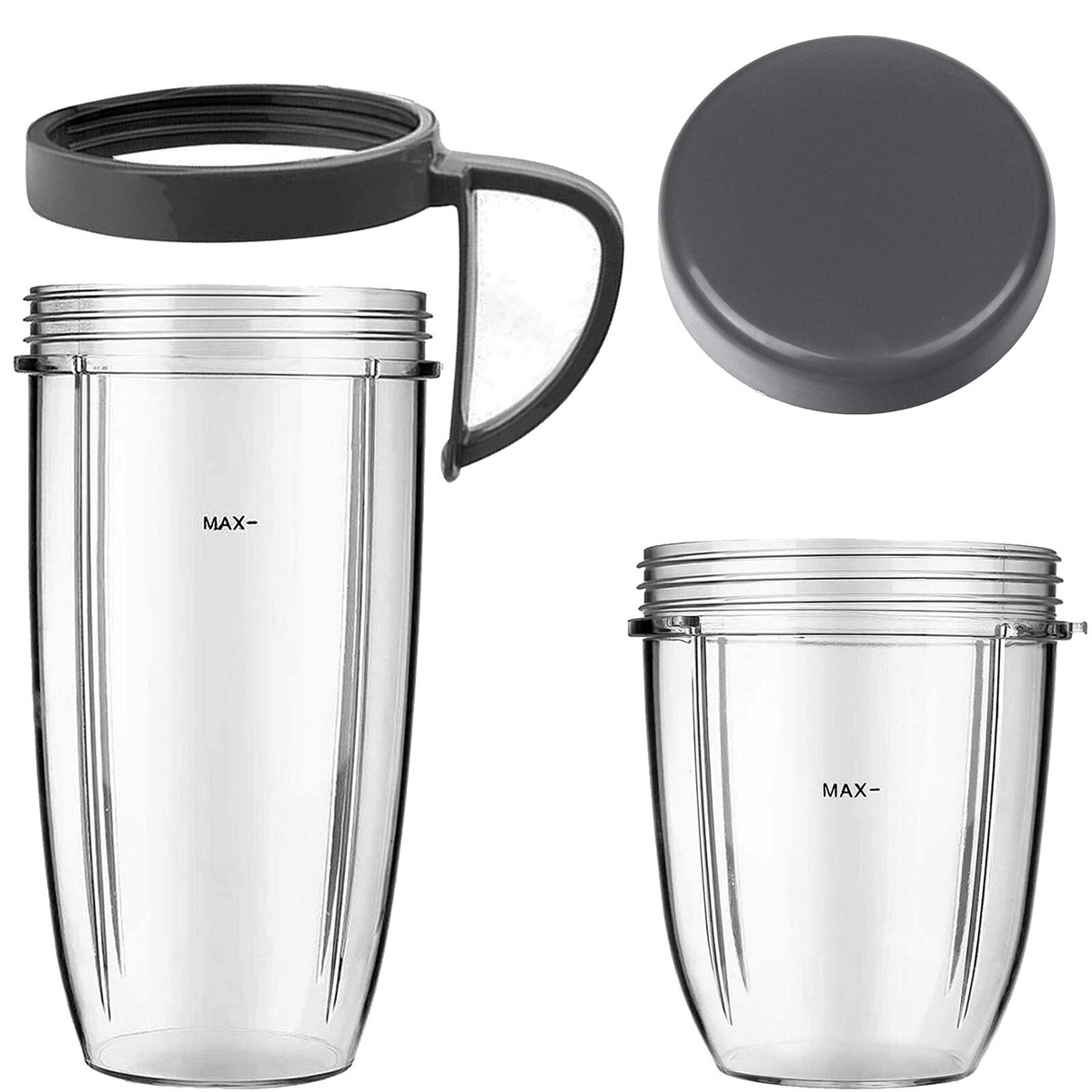 Cup Mug Jug Handle Rim Lid for NUTRIBULLET Blender Juicer 600W