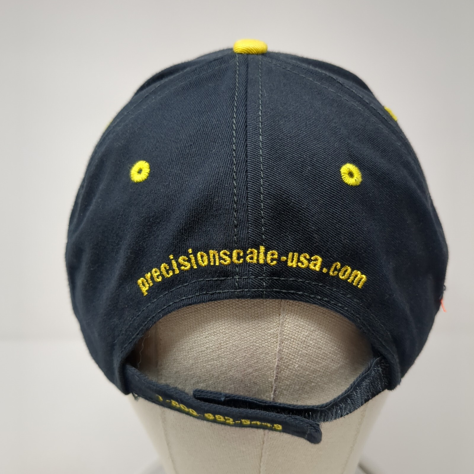 Precision Scale & Controls Inc Strapback Hat Blue… - image 5