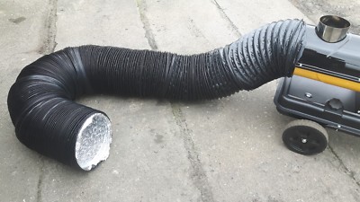 10 Meter 254mm Warmluftschlauch Schlauch Dieselheizung Heizgerät ,APEX,TROTEC