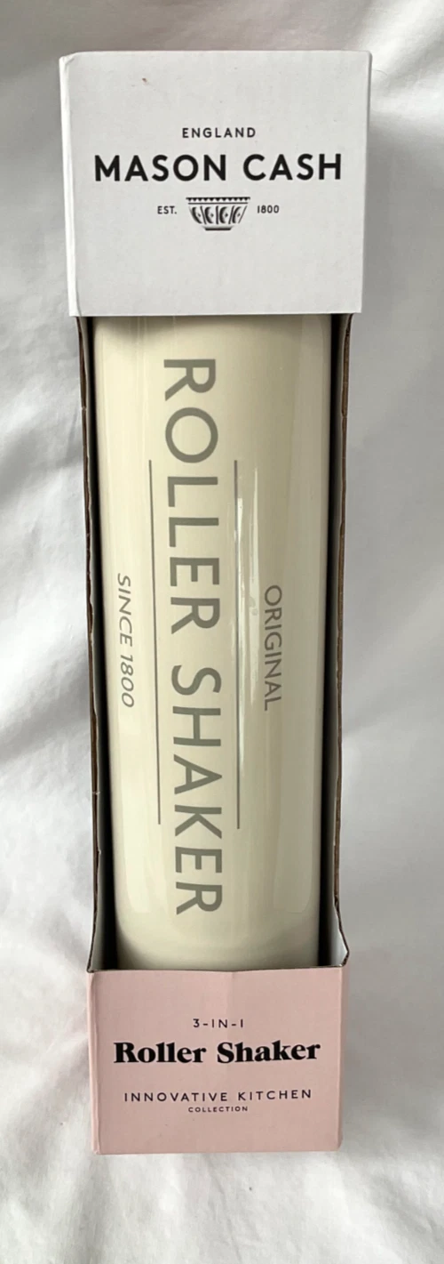 NIB Mason Cash Original 3-in-1 Roller Shaker, Innovative Kitchen Collection