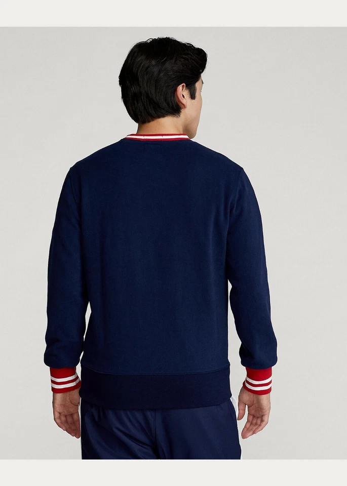 Ralph Lauren Team EE. UU. Hombres Polo Oso Ceremonia Olímpica Polar Suéter Sudadera Foto 3 de 4