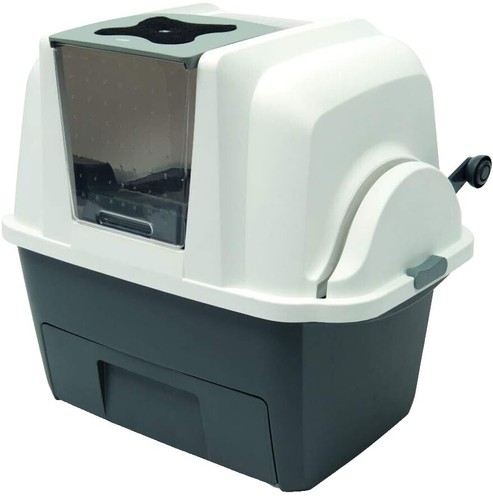 Luuup Litter Box Sifting Tray Cat Litter Box- Easy to Clean