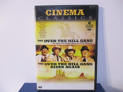 Over The Hill Gang + Rides Again - 2 Movies - DVD - Excellent cond. - ED23-430