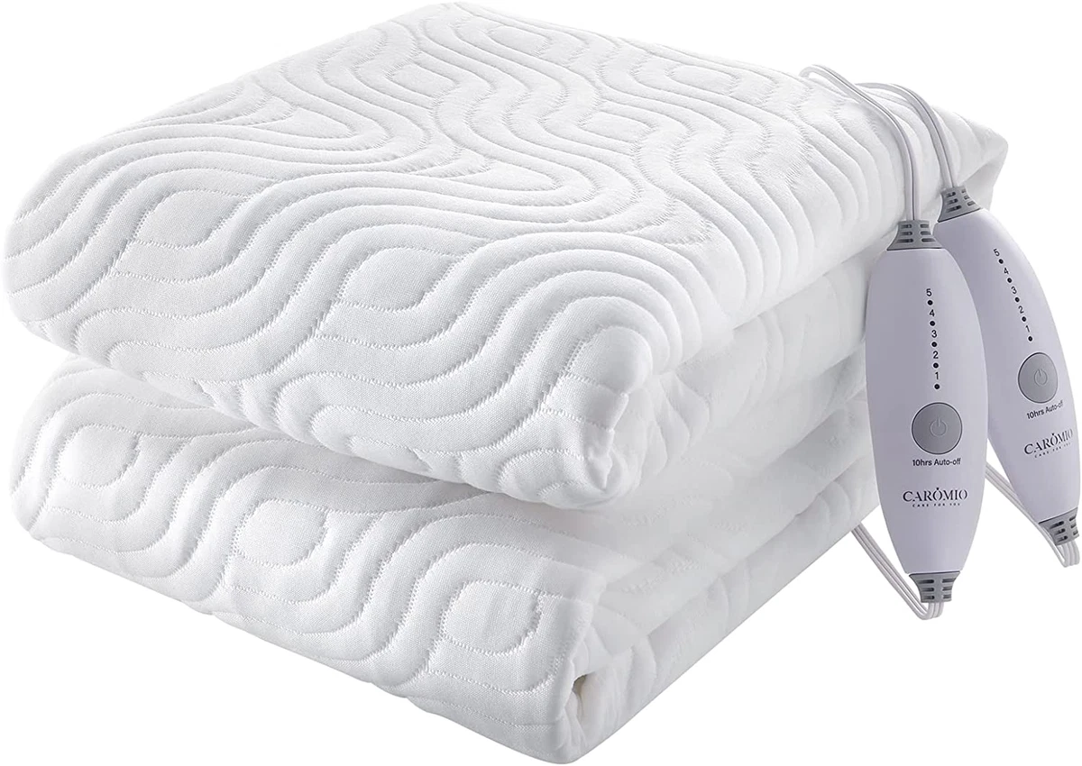 Queen Heated Mattress Pad Air Layer Electric Mattress Pad Cover