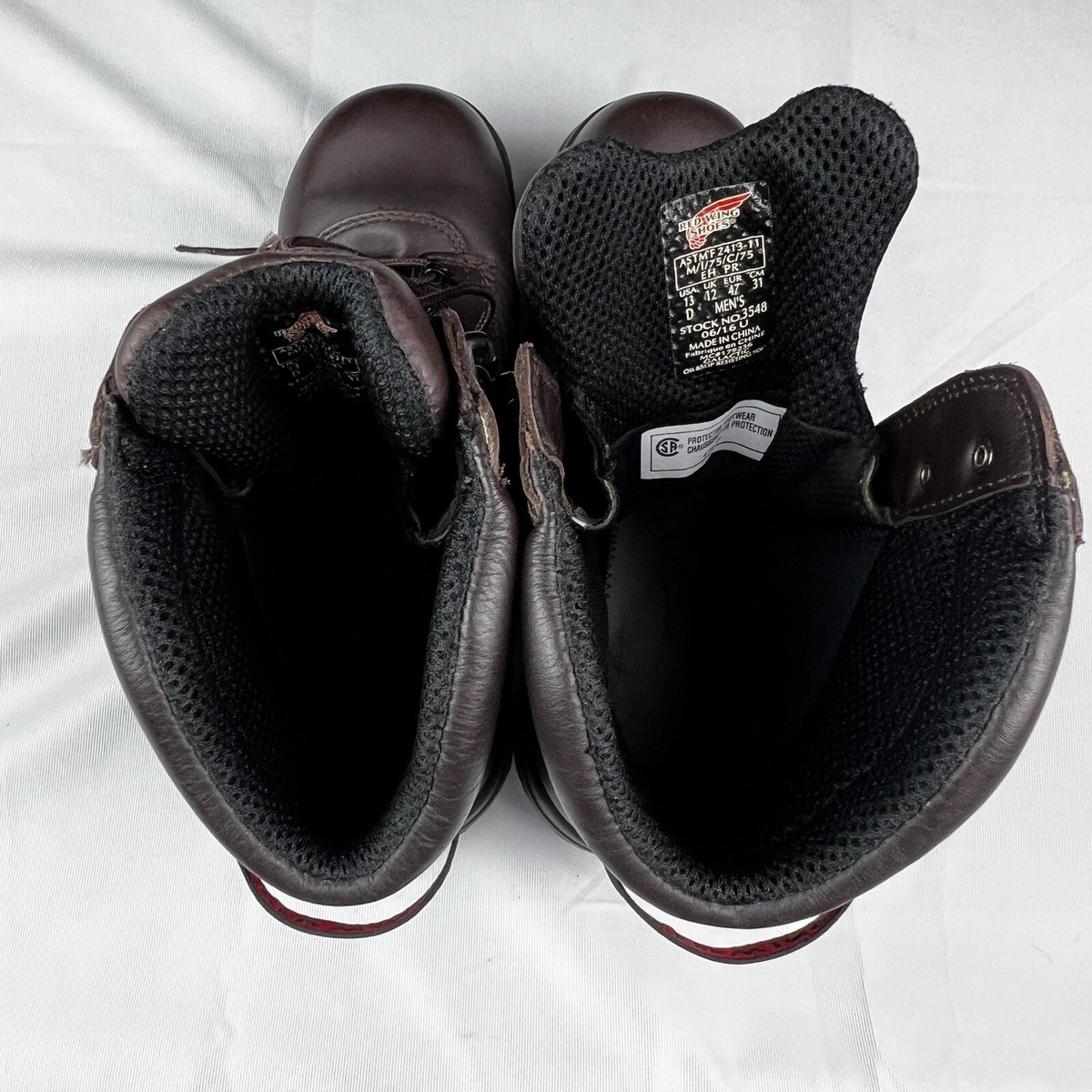 Red Wing King Toe 8-Inch Waterproof Work Boots Leather Mens 13 EE 3548 NOS NWT Red Wing Men main image 2