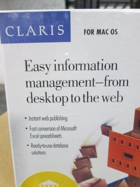 Claris FileMaker 4.0 Pro PC MAC CD Software Brand New Powerful Data Management! - Image 3 of 4
