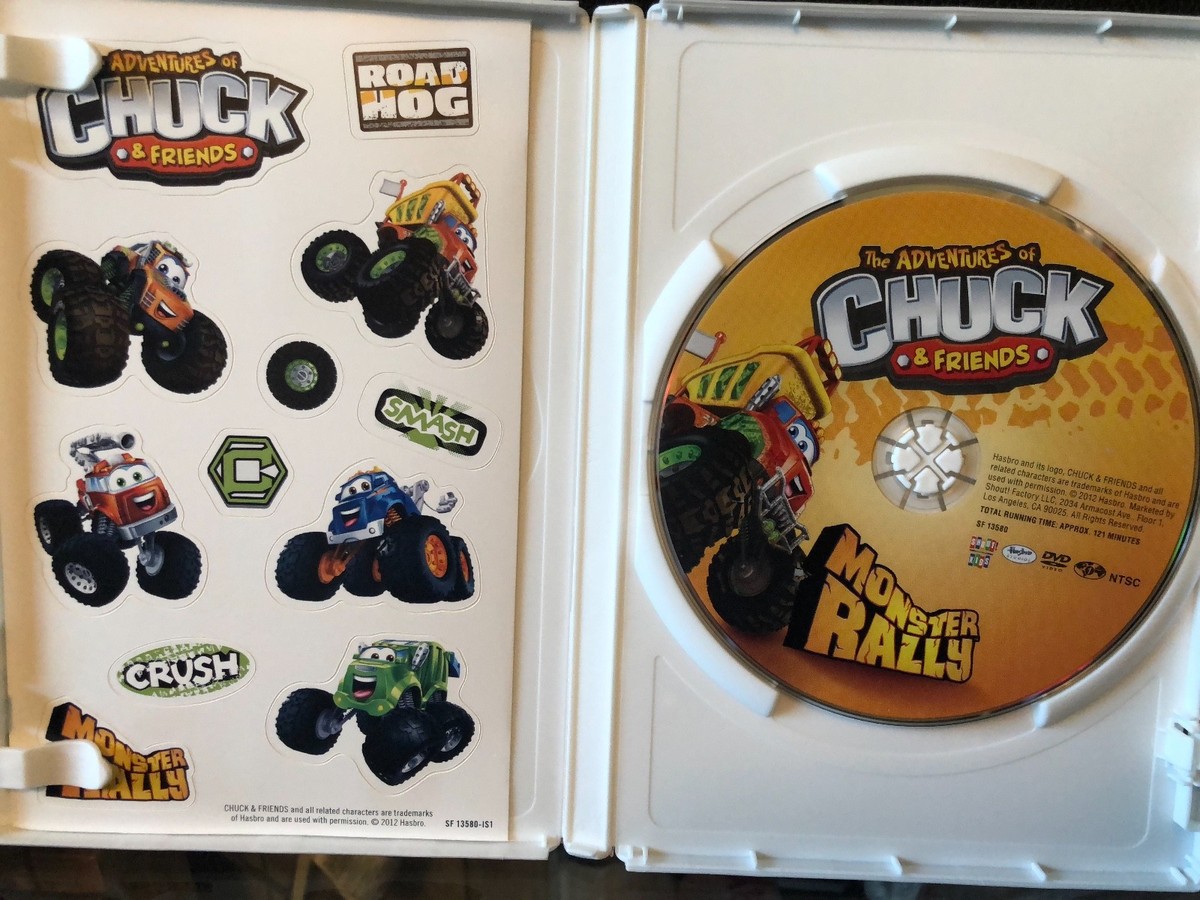 The Adventures of Chuck and Friends Monster Rally (dvd