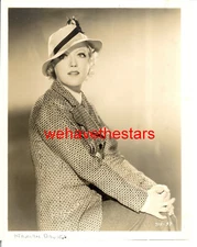 Vintage Marion Davies CHIC GLAMOUR 30s Publicity Portrait