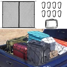 Truck Cargo Net Envelope Style Heavy-Duty Storage Mesh For Ford Ranger 2000-22