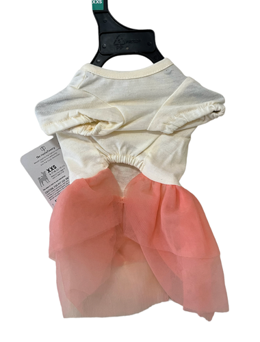 YOULY Pet Dress The Revolutionary XXS 9-11 in White Pink Tutu NWT Girl Dog - Picture 2 of 3