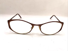 Tura Eyeglasses Mod 921 COP Designer Frames Only Brown 51-18-135