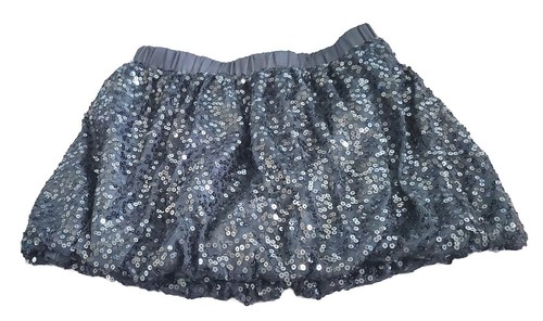Cherokee Girls Sequined Glitter Short Skirt Black Sz L/G 10/12 NWOT - Picture 11 of 11