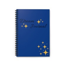 Spiral Dream Journal Notebook - Ruled Line
