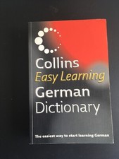 Image of German Dictionary -  Collins Easy Learning Illustrated NEW (Paperback)