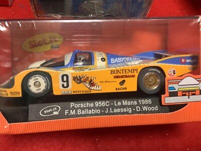 SLOT IT Porsche 956 C Rothmans 1° LM 1983 | Slotcars und Slotcar Zubehör