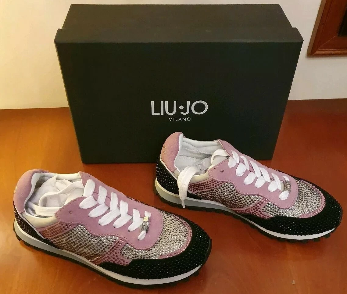 Sneakers strass liu jo sale