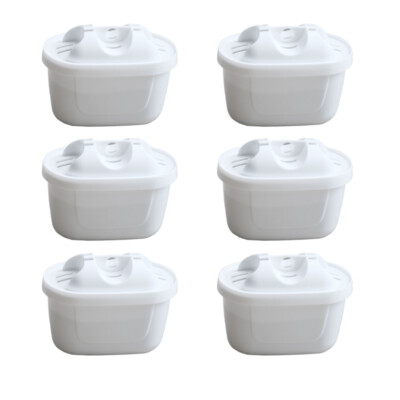 6x  Wasser-Filter für Laica Bi-Flux, BWT MG2+, Tassimo, Filter-Kannen Kartuschen