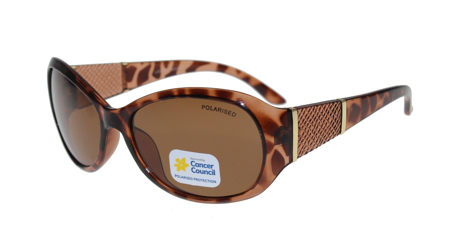 Cancer Council Women Polarized Sunglasses Fashion LEURA COPPER MONO