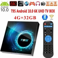 2022 NEW T95 Android 10.0 TV Box 4GB 32GB Quad Core HD Media Player WIFI HDMI