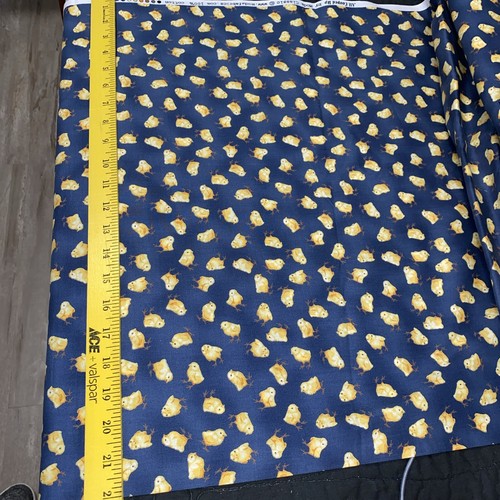 MODA All Cooped Up Cotton Quilt Fabric Chickens Chicks 100% Cotton BTY Yard NEW - Picture 5 of 5