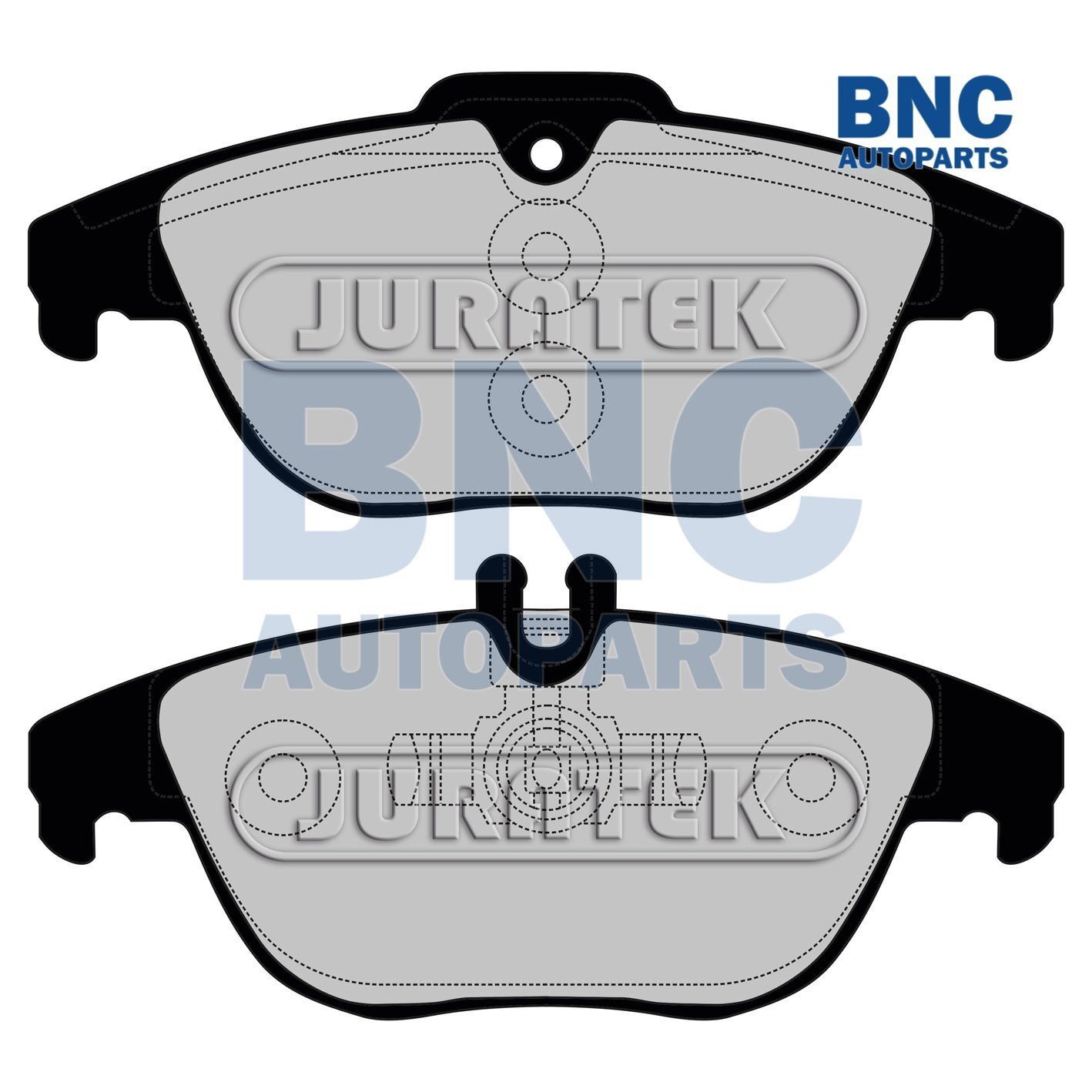 Rear Brake Pads Set of 4 for MERCEDES C CLASS, E CLASS eBay