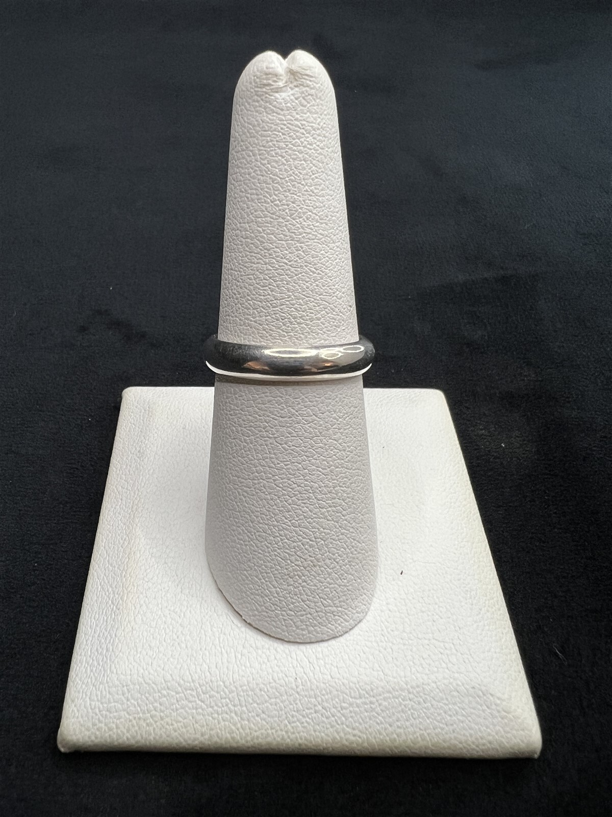 Classic Everyday Stackable Hight Polished Engrava… - image 1