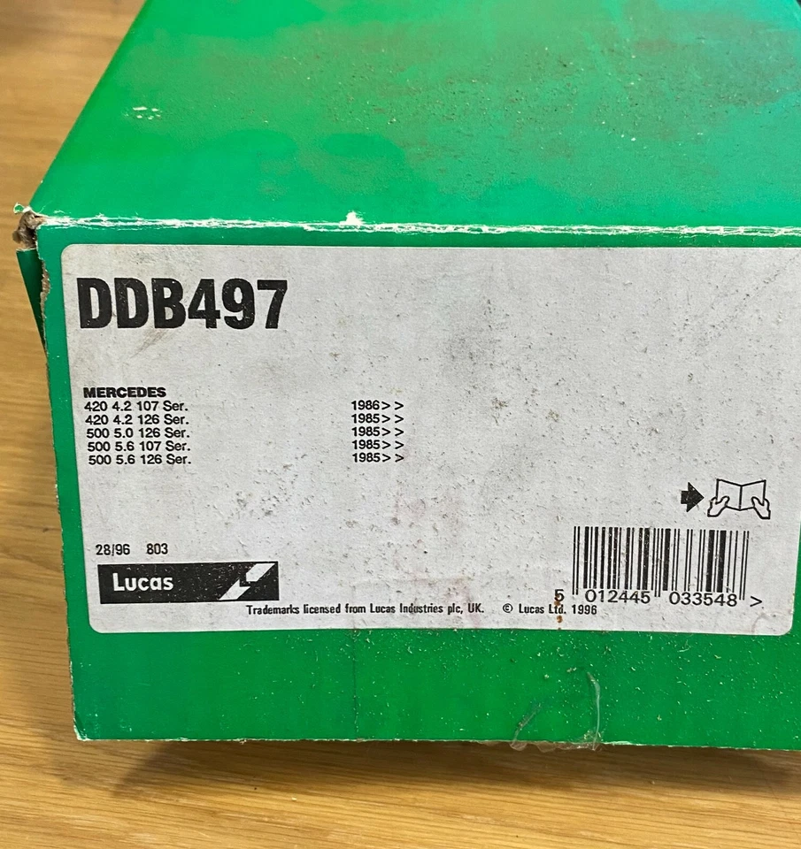 Lucas DDB497 Distributor Cap for Mercedes Benz S-Class W126 C126 1985- on - Image 3 of 4