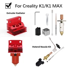 For Creality K1/ K1 Max Upgrade Hot End Kit / Extruder Radiator 3D Printer Parts