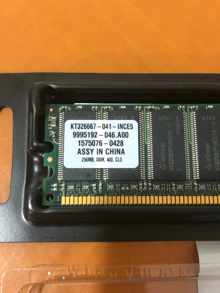 Kingston KT326667-041-INCE5 256MB DDR 400 CL3 P/N 326667-041 Memory RAM - Image 2 of 3