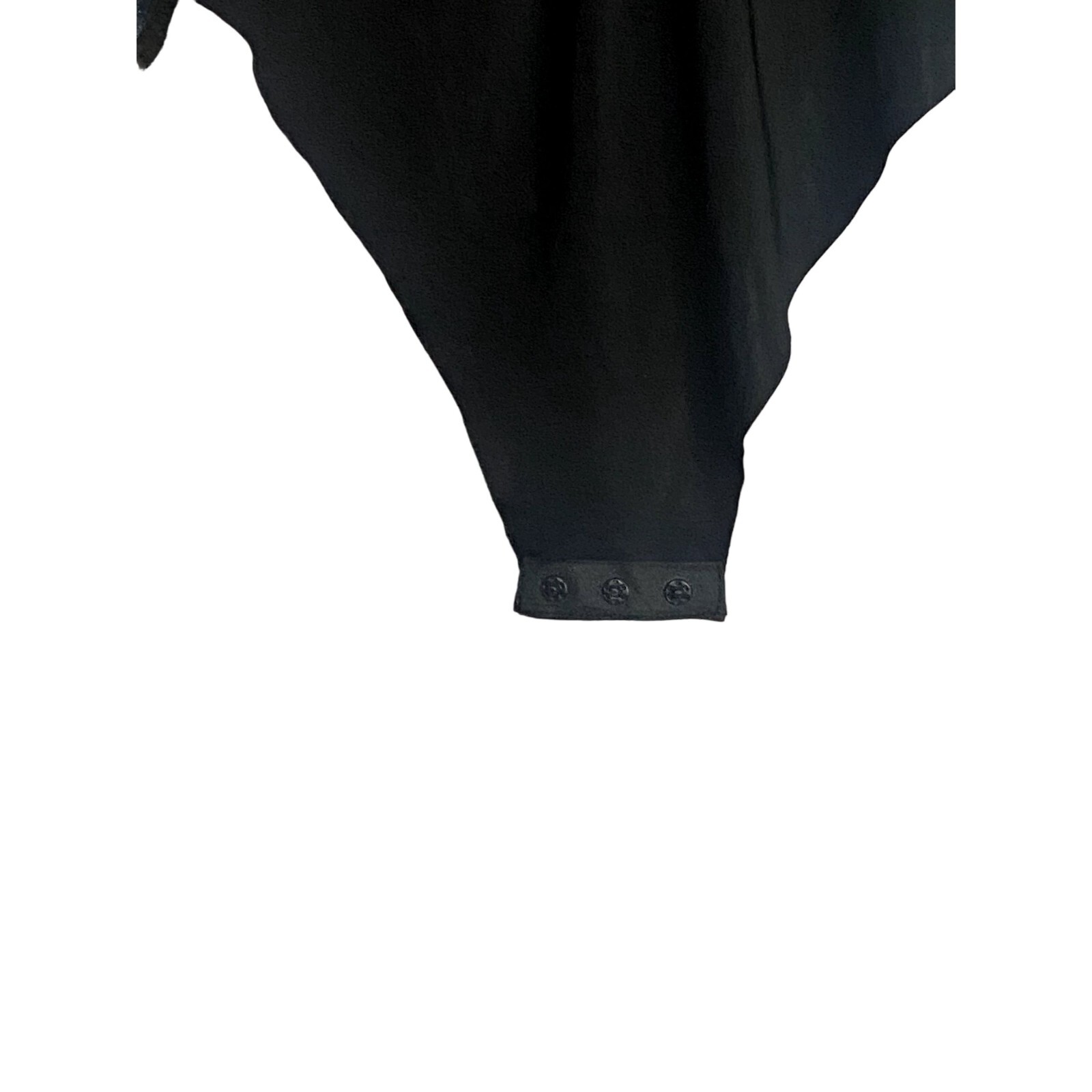 ZARA Ruched Velvet Glitter Mock Neck LongSleeve Bodys… Gem