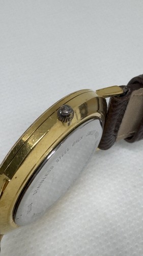 Rare EDOX Swiss Made Quartz Date Gold Plated Ladies Watch Vintage - Picture 13 of 14