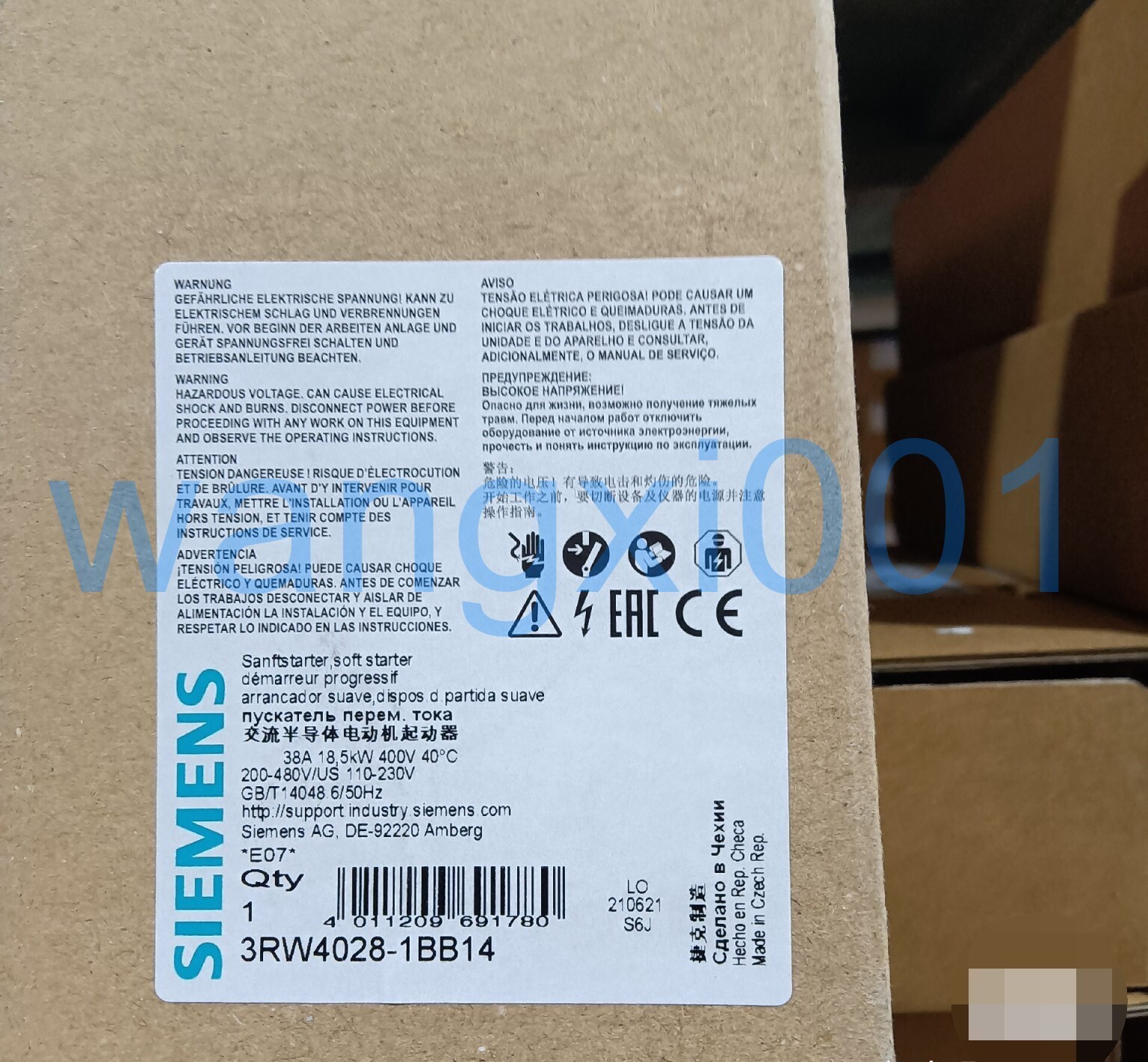 1PCS NEW soft 3RW4028-1BB14 FedEx DHL fast delivery #A6-37