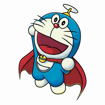 Doraemon Cat Cartoon Sticker Decal Vinyl Decal Children's Bedroom Sticker