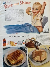 Karo Syrup, Full Page Vintage Print Ad