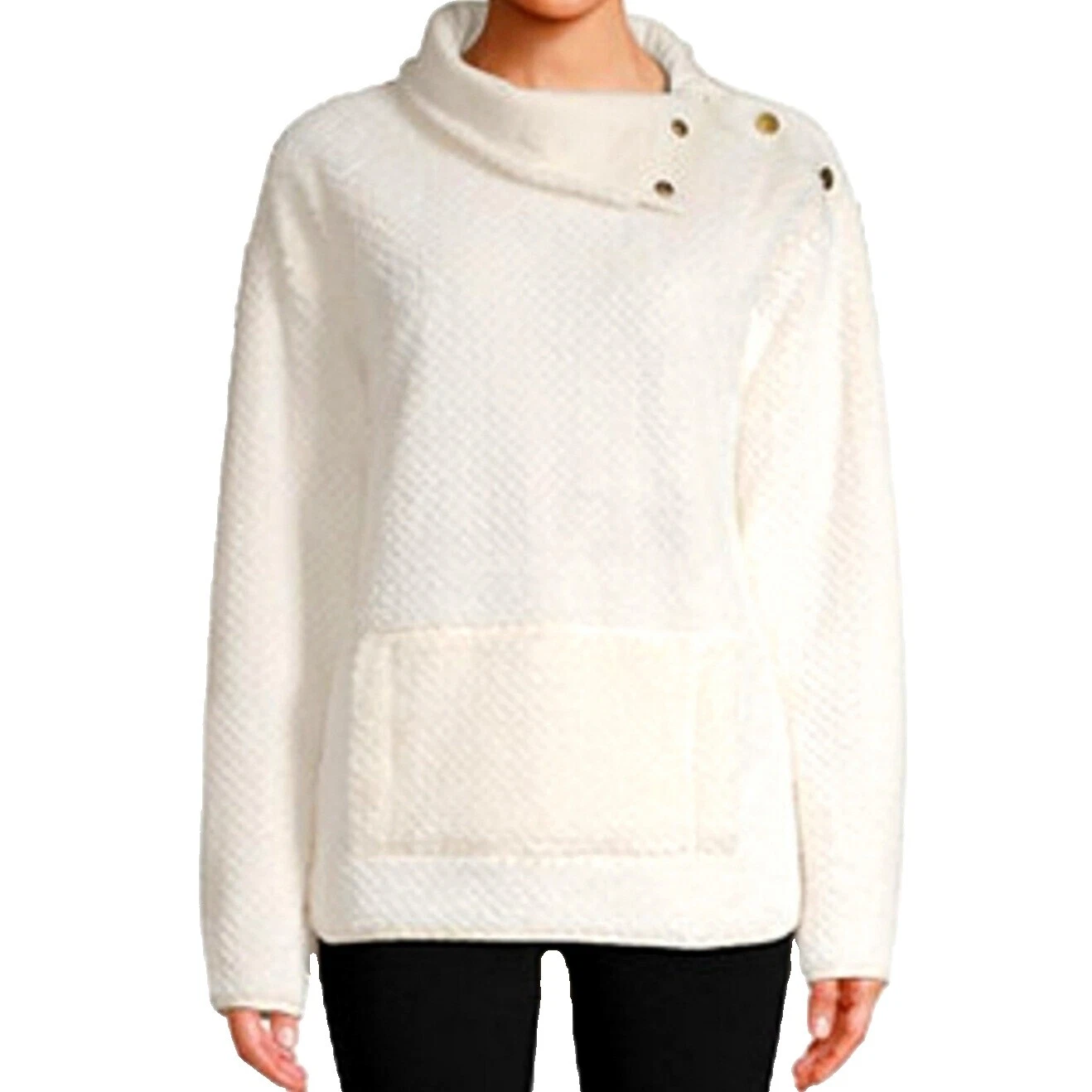 St. John's Bay Suéteres para mujer blanca