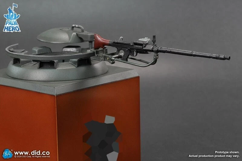 Figura de acción DID XD80025G 1/12 militar verde tanque escena utilería F soldado Foto 4 de 4