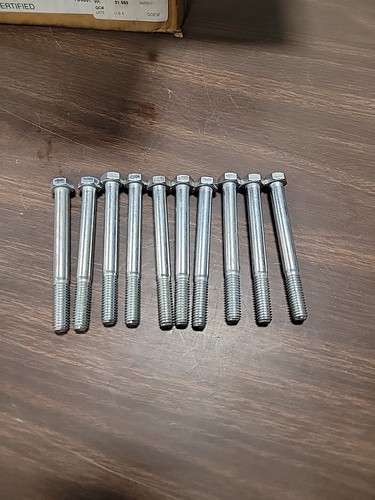 3/8-16 x 3-3/4" Hex Head Bolts Grade 5 Qty 10