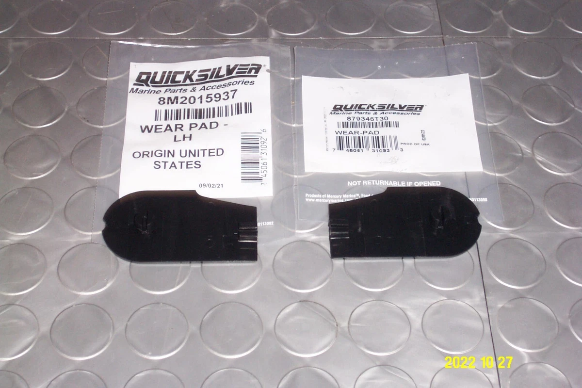 Mercury Quicksilver Wear Pad Kit Alpha 1 Gen 2 Sterndrive 