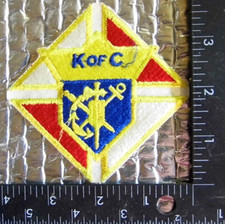 Vintage Patch K of C FREE SHIPPING