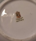 Pair of Vintage Ashtrays: Brass Slipper & German Round Porcelain — photo 6