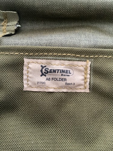 CQC Sentinel Systems A6 Folder Note Book Holder Zipped Coyote Brand New - Picture 4 of 5