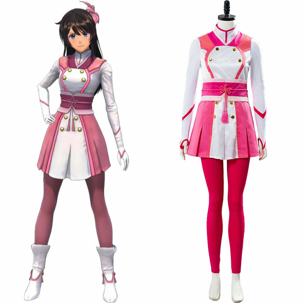 Project Sakura War Cosplay Amamiya sakura Battle Costume Halloween
